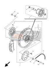 Roue arrière